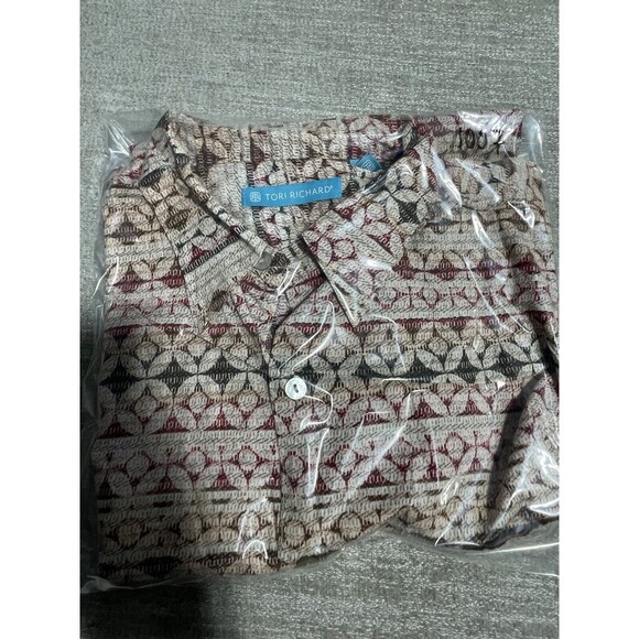 Tori Richard Shirt Men’s Large Button Up Shirt Made In Hawaii - Picture 9 of 9